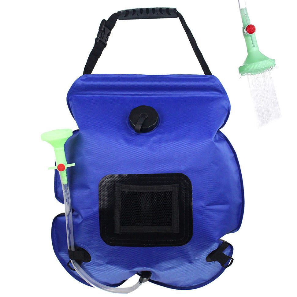 Thumbnail: Outdoor Solar Bath Bag Camping Bath Water Storage Bag Portable 20L