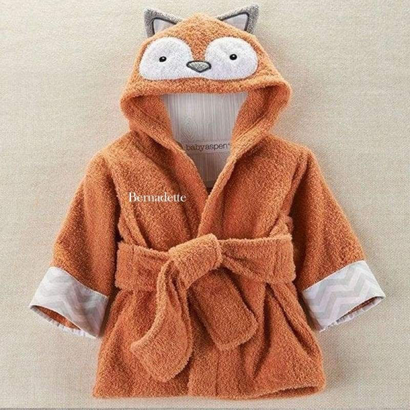 Thumbnail: Rub-a-Dub Fox in the Tub Hooded Spa Robe