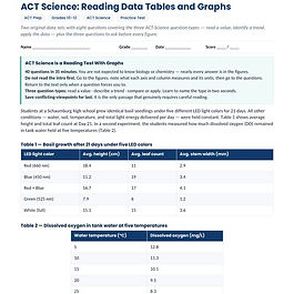 ACT Prep