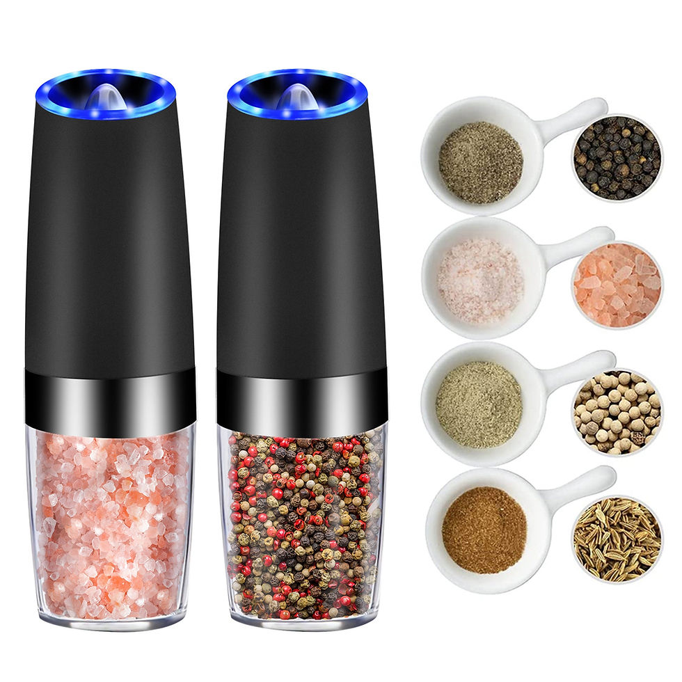 Thumbnail: Electric Gravity Sensor Automatic Pepper Grinder Kitchen Tools