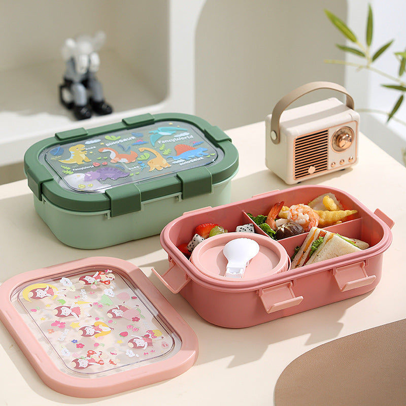 Thumbnail: Cartoon Compartment Heating Lunch Box