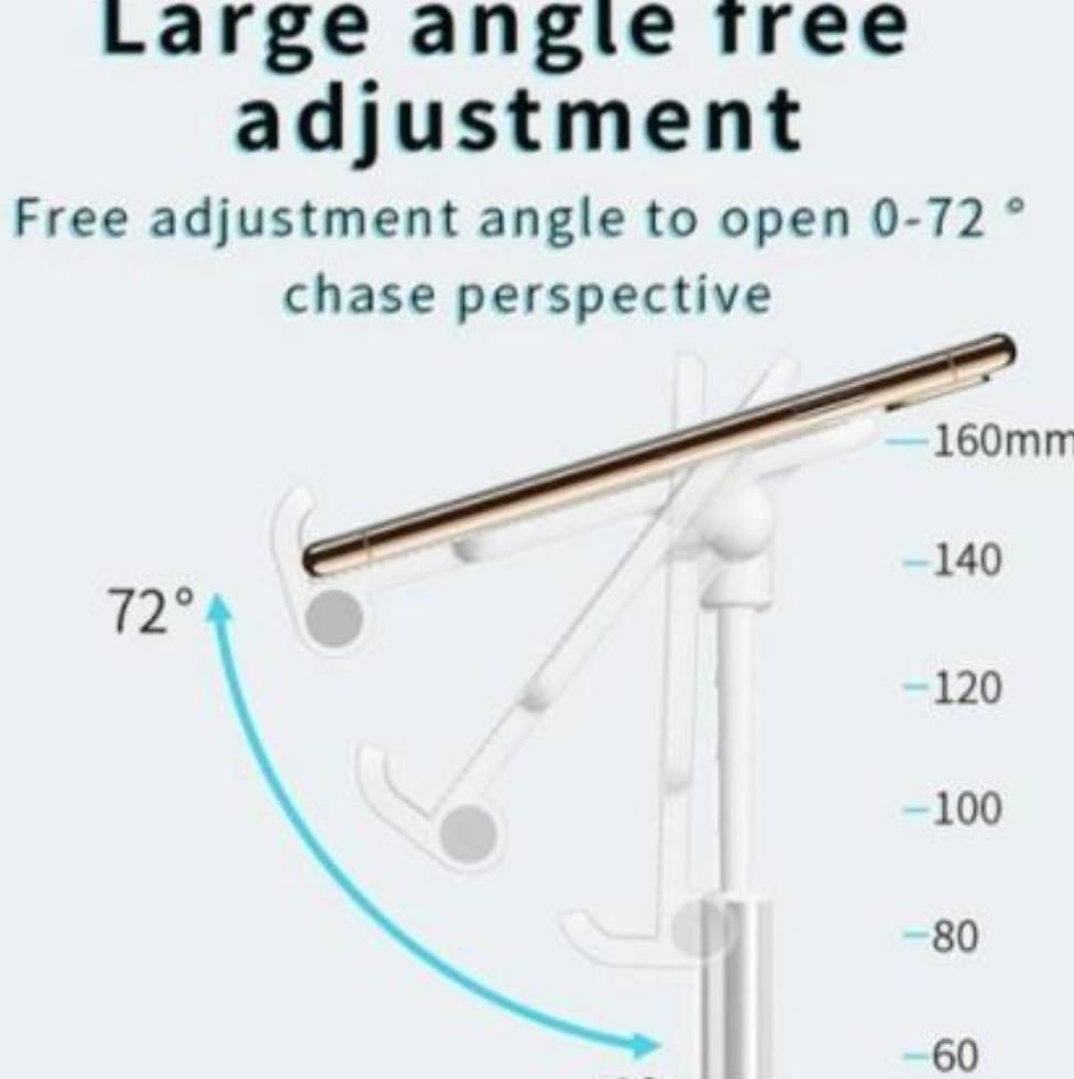 Thumbnail: Universal Foldable Desk Stand Holder For iPad And Mobile Phone