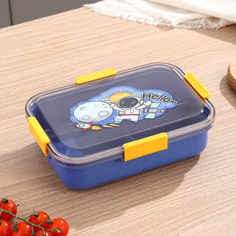 Thumbnail: 304 Stainless Steel Lunch Box Students Divided Into Lunch Box Three