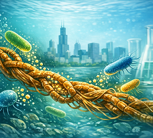 Marine bacteria teamwork points to new algae-processing ideas for Illinois biotech