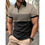 Thumbnail: Mens Casual Stripe Short Sleeve Polo Shirt