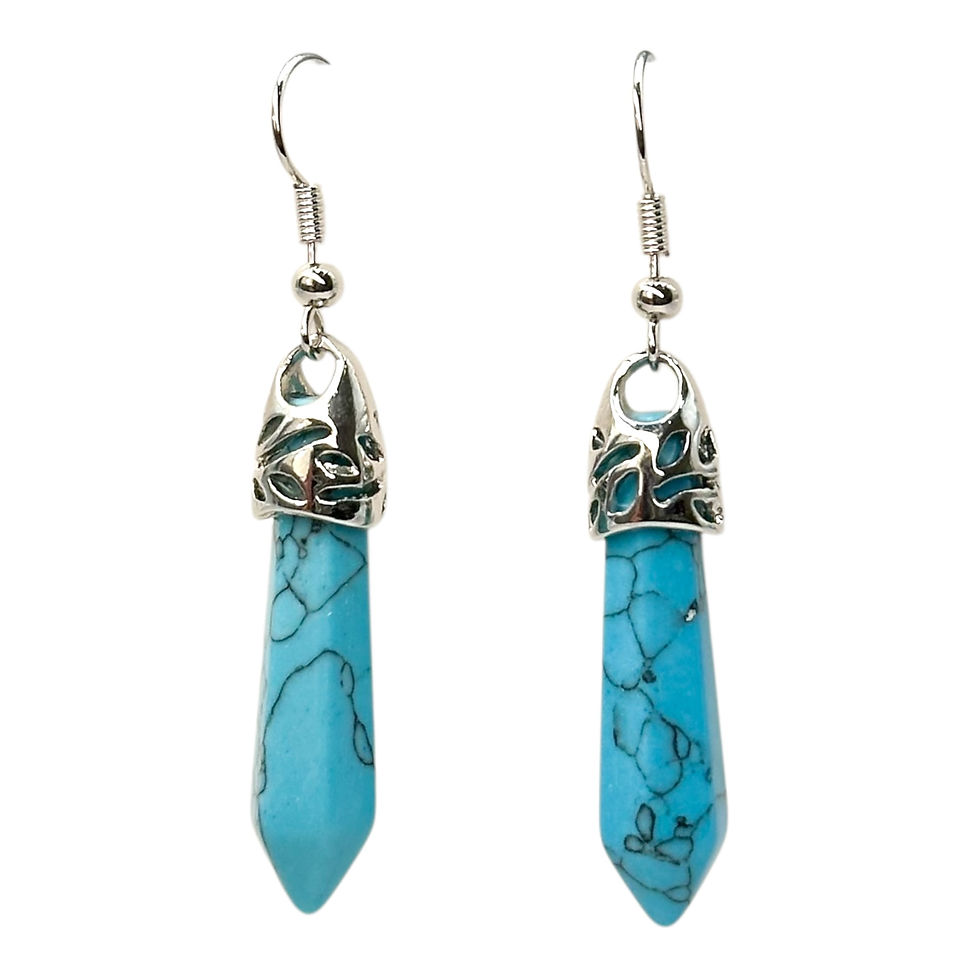 Thumbnail: Silver Drop Earrings
