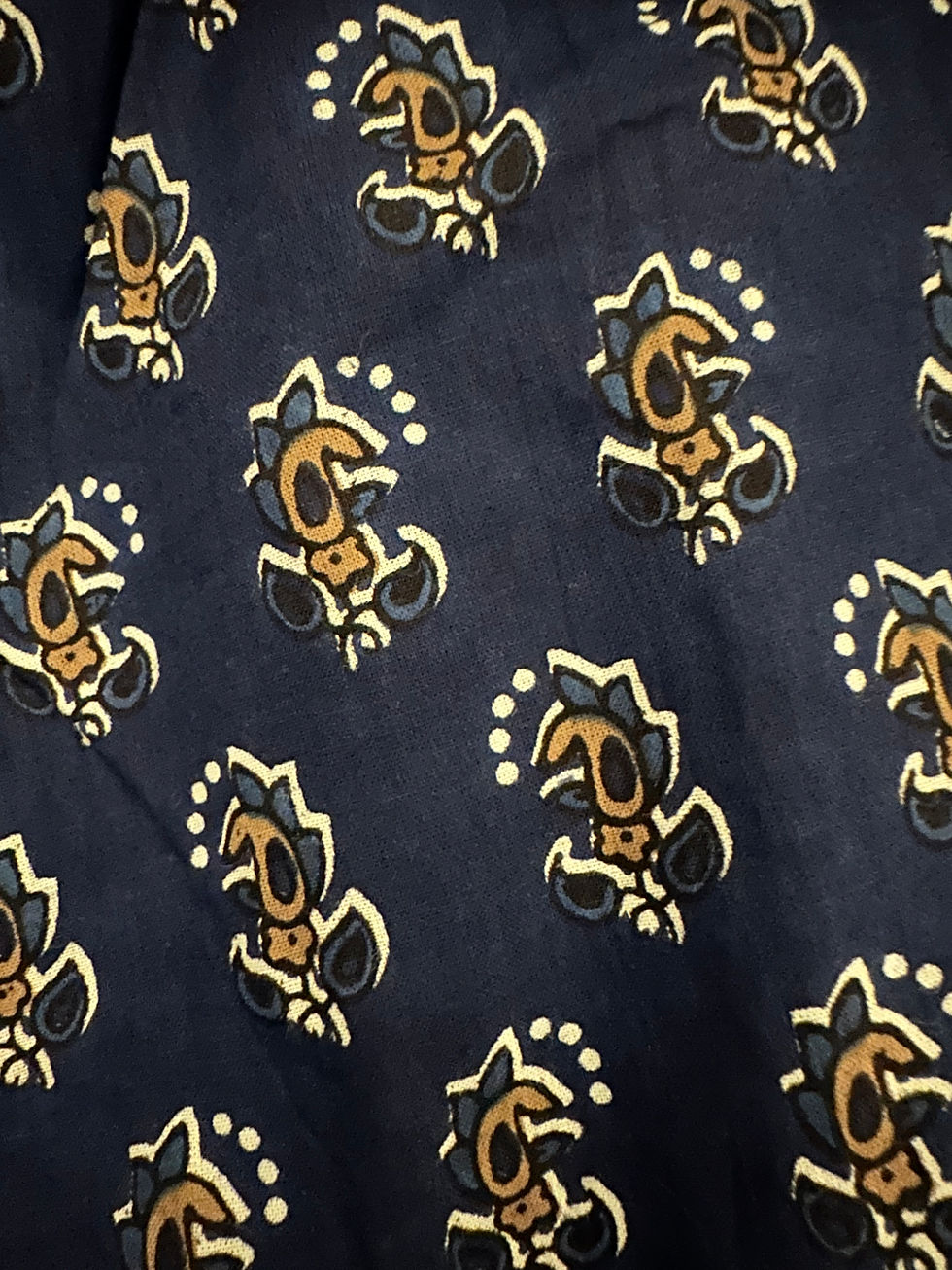 Thumbnail: Tiered Skirt in Indigo