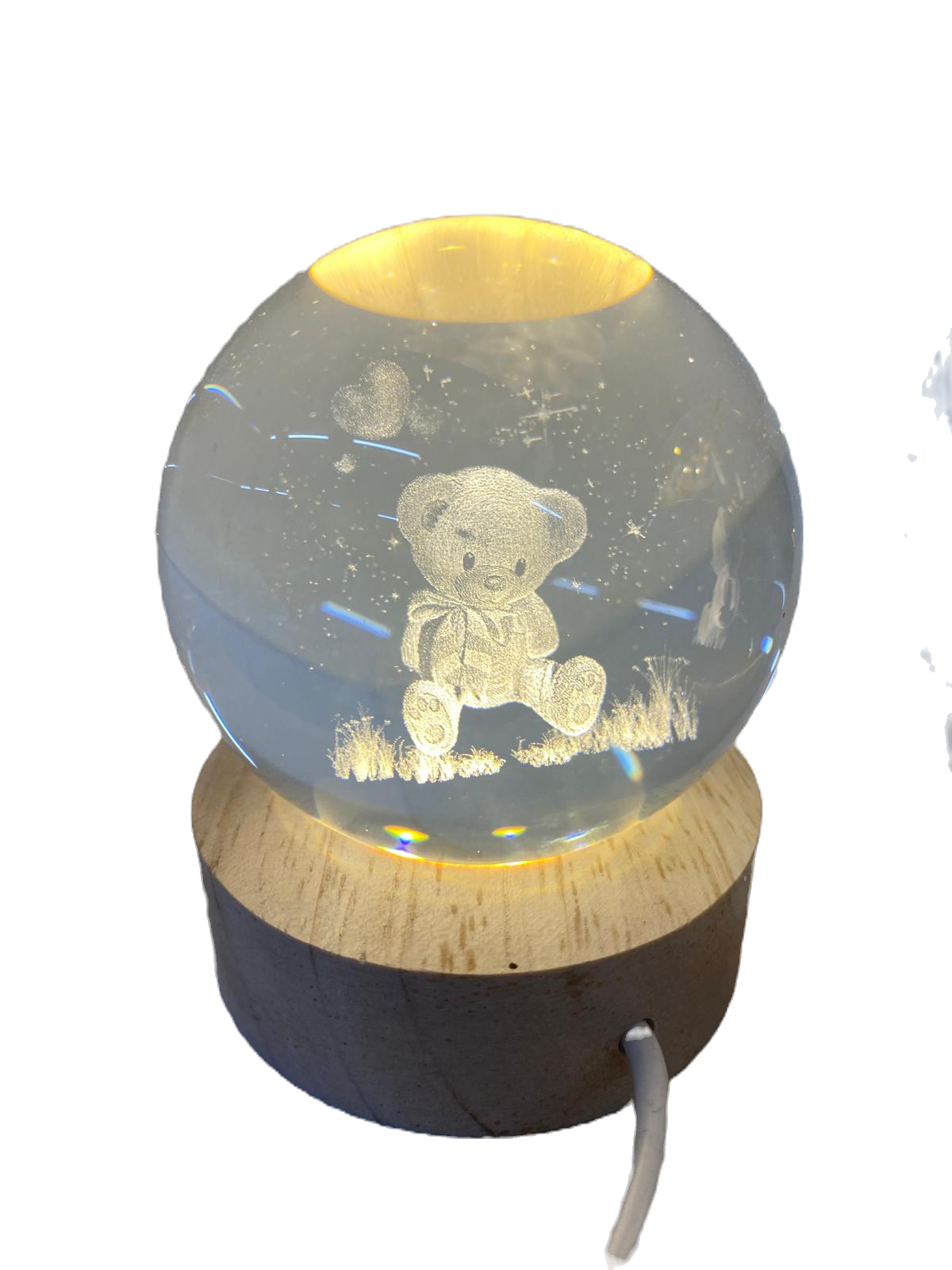 SFERA LED TEDDY CON ALIMENTAZIONE USB MEDIA