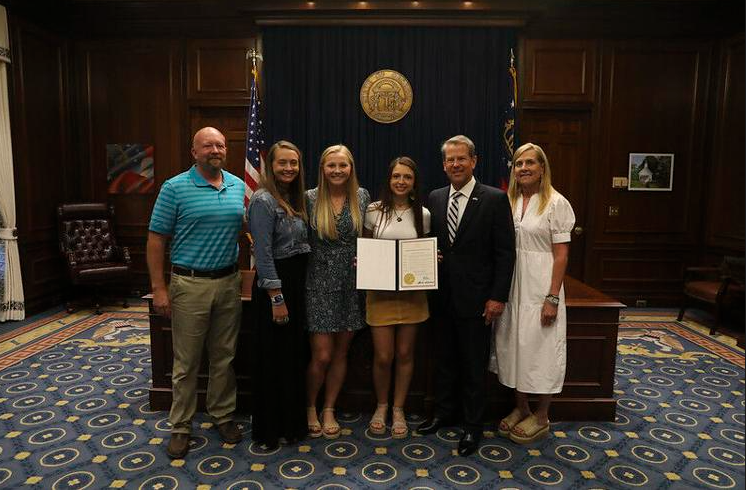 Kemp honors late Reinhardt student's bravery, selflessness