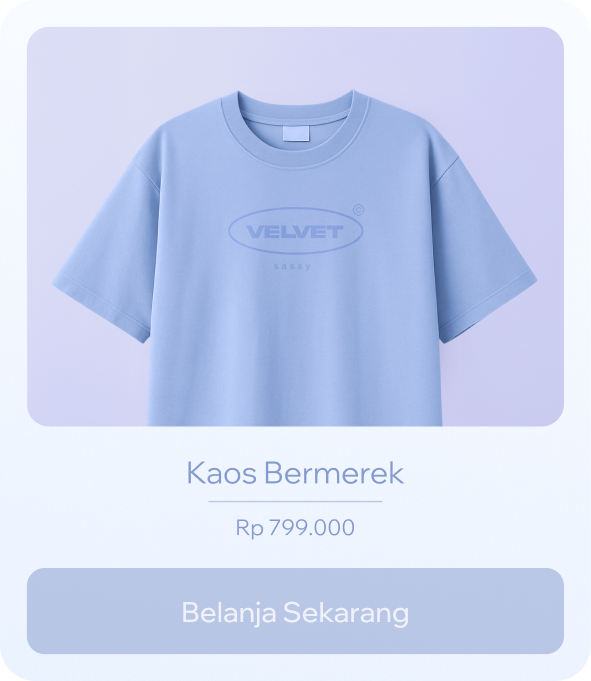 Halaman produk dari situs web Hopp.