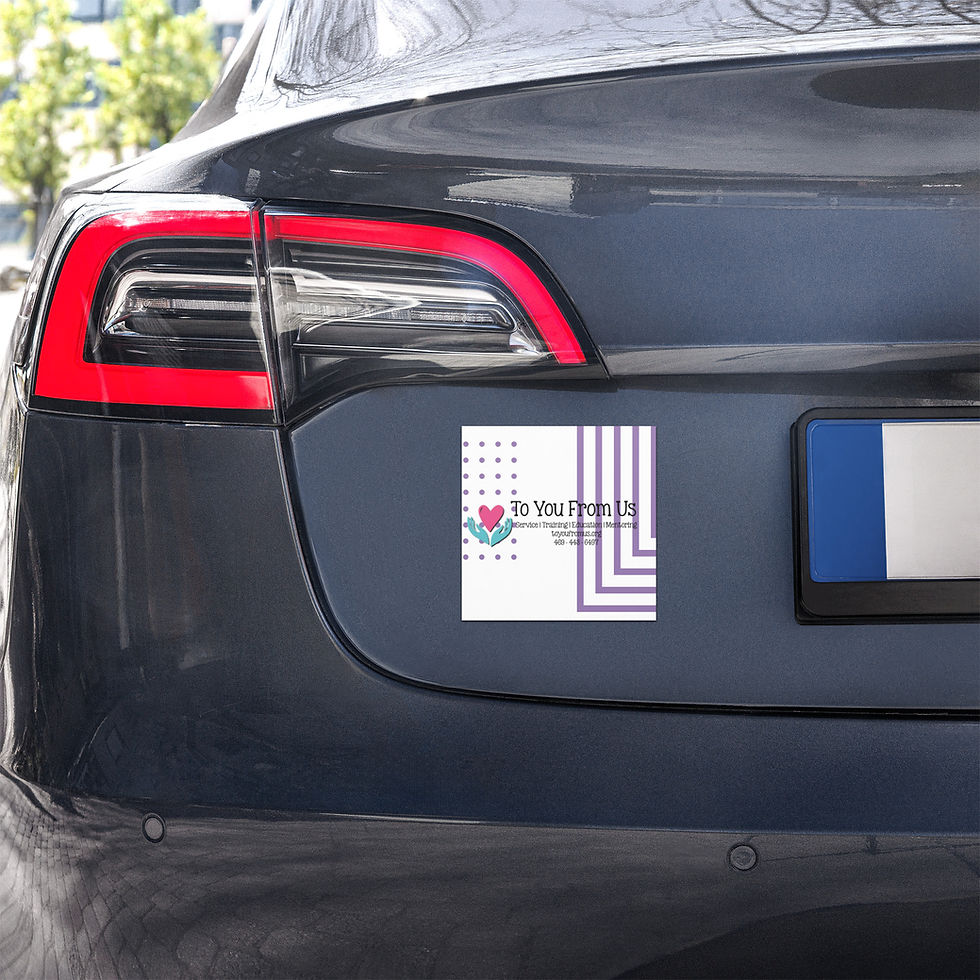 Thumbnail: To You From Us Car magnets