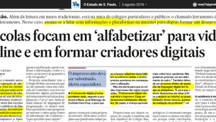Saída para a EDUCAÇÃO e para o País