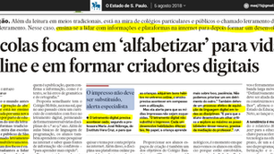 Saída para a EDUCAÇÃO e para o País