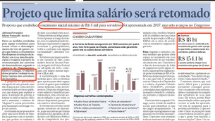 Limite de Salários do SERVIDOR Público