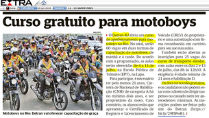 Oportunidade para MotoBoy