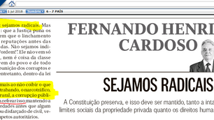 Urgente: COIBIR o que está Fora da Lei