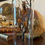 Thumbnail: Three Hanging Bat Display - In a Glass Dome - Free Shipping