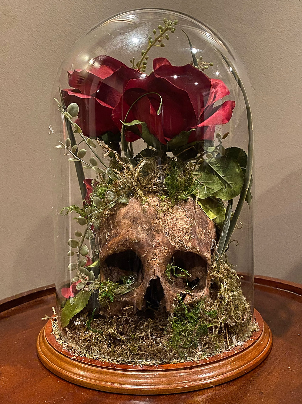 Human Skull Art Piece - "Virus" | artemmortis