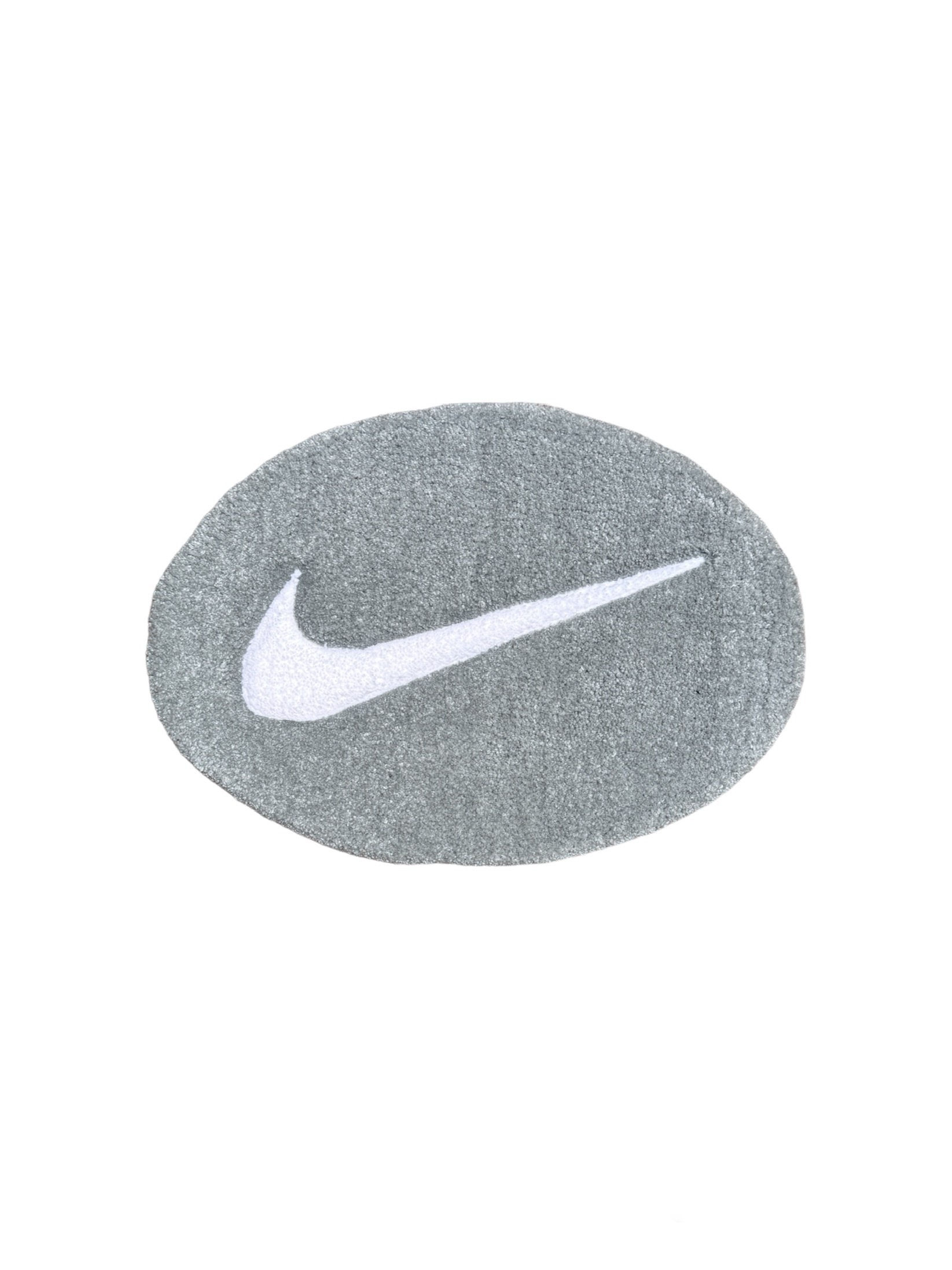 Grey Nike swoosh