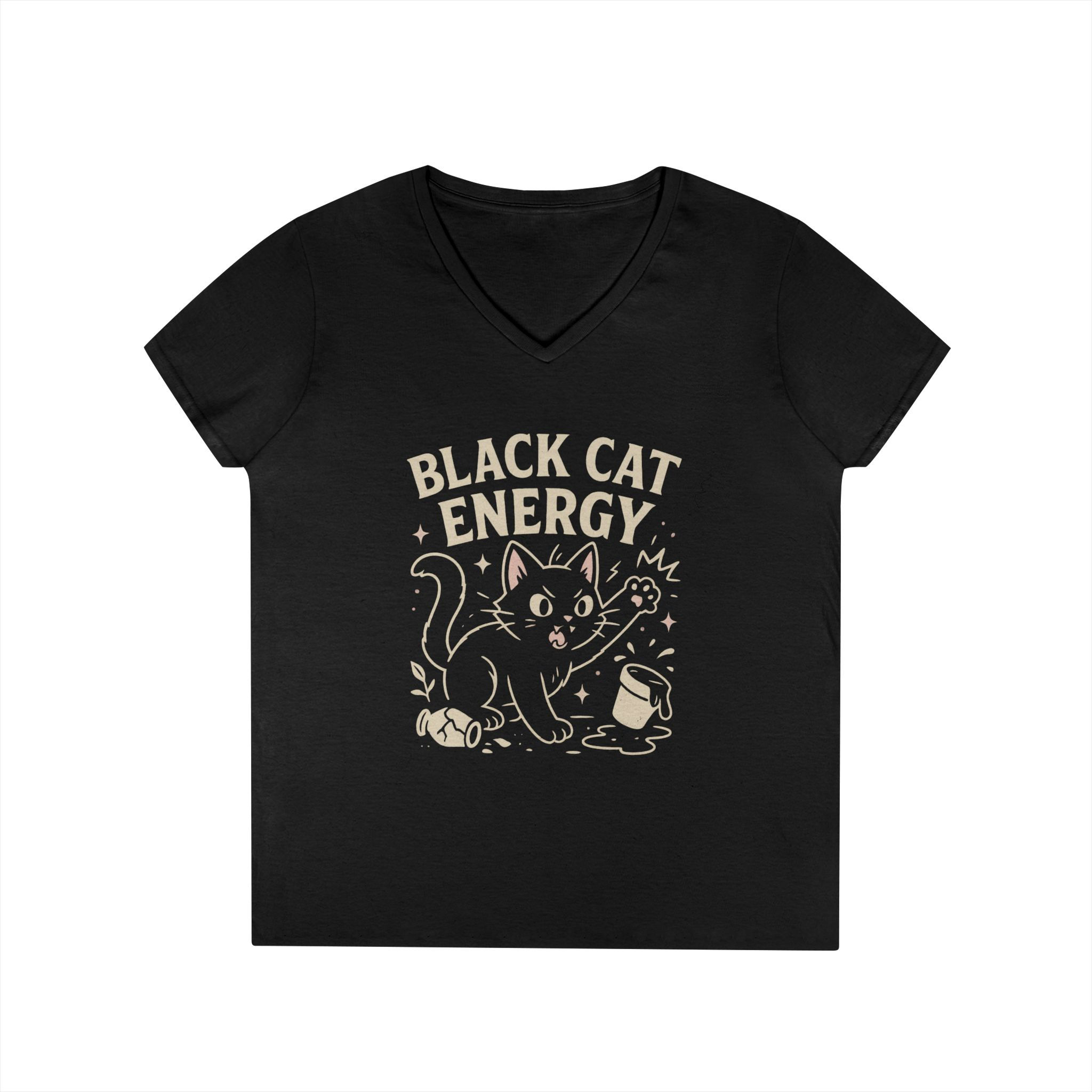 Black Cat Energy T-Shirt