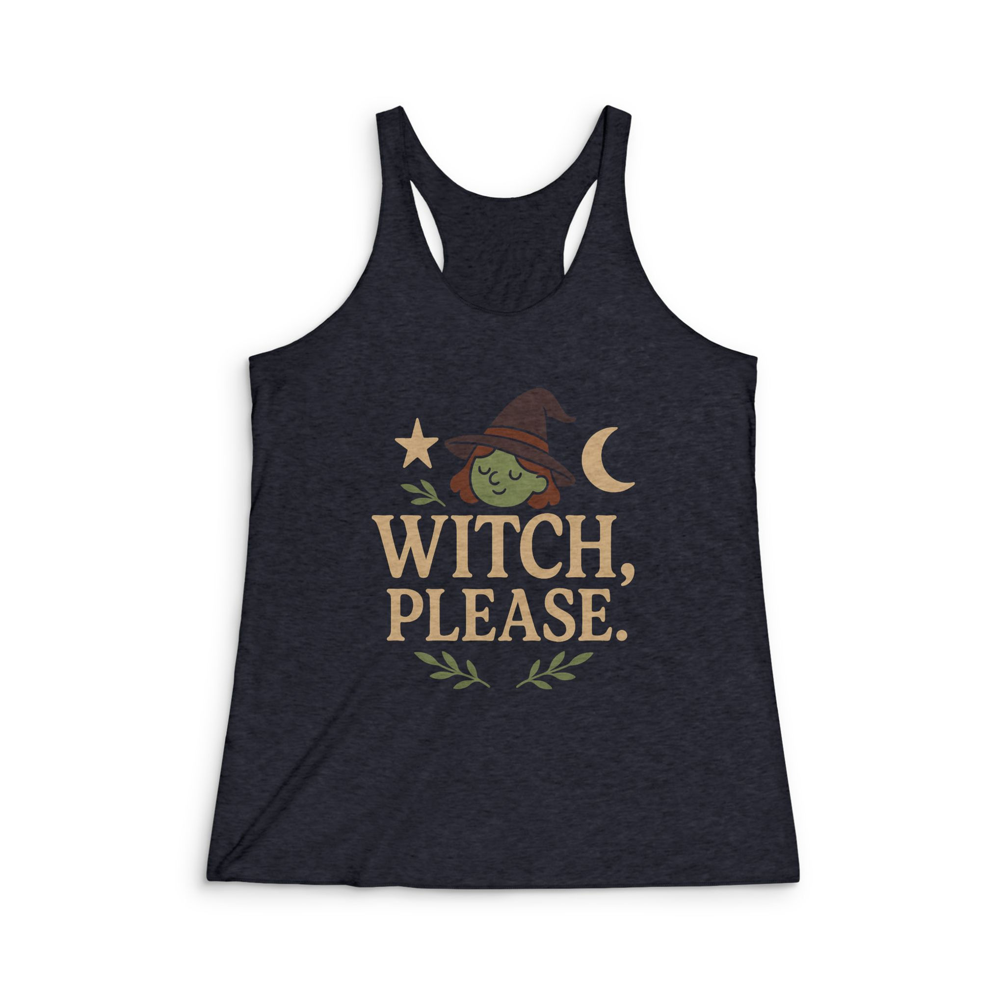 Witch Please Racer Back Tank Top
