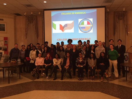 Il liceo Hyattsville in visita