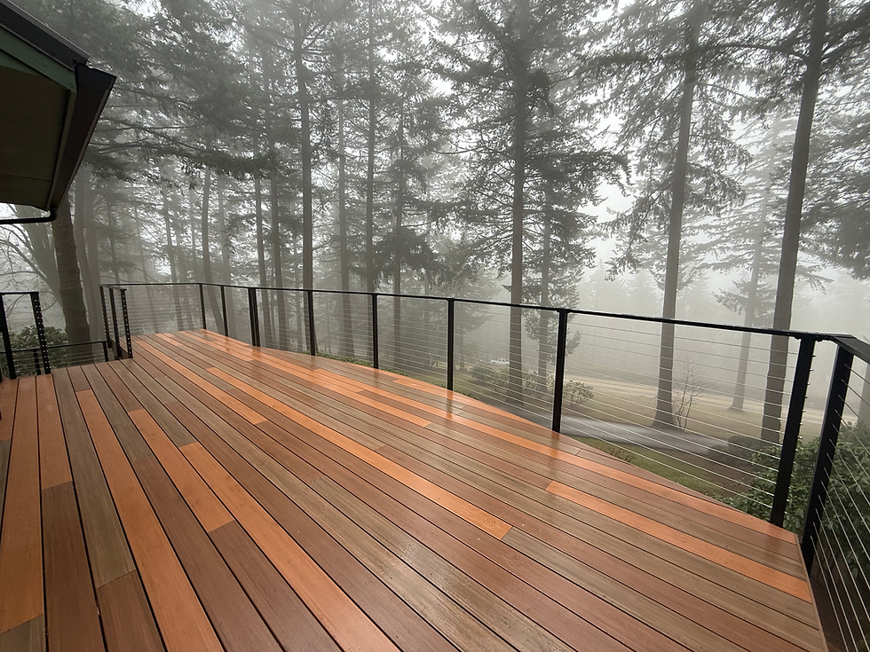 Timbertech PVC Deck built in South Salem, Oregon