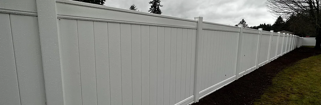 Freedom Vinyl Fencing - White