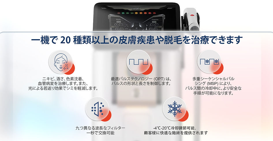 IPLフィルター美容機