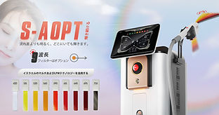 IPL脱毛機　フォトフェイシャル 脱毛器 カラーディスプレイ付き 脱毛器、フォトフェイシャル