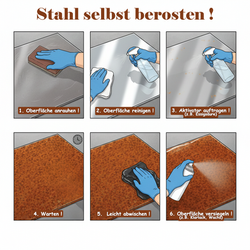 Stahl selbst berosten