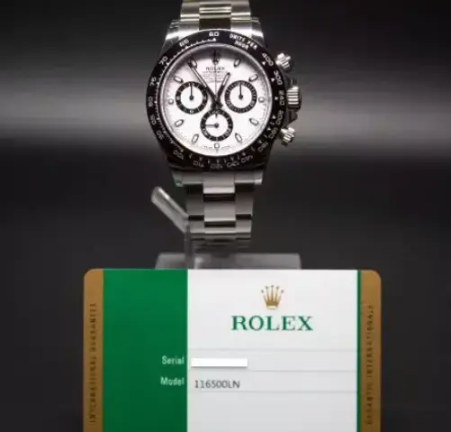 Rolex Daytona Panda, 11650LN, garantie op authenticiteit