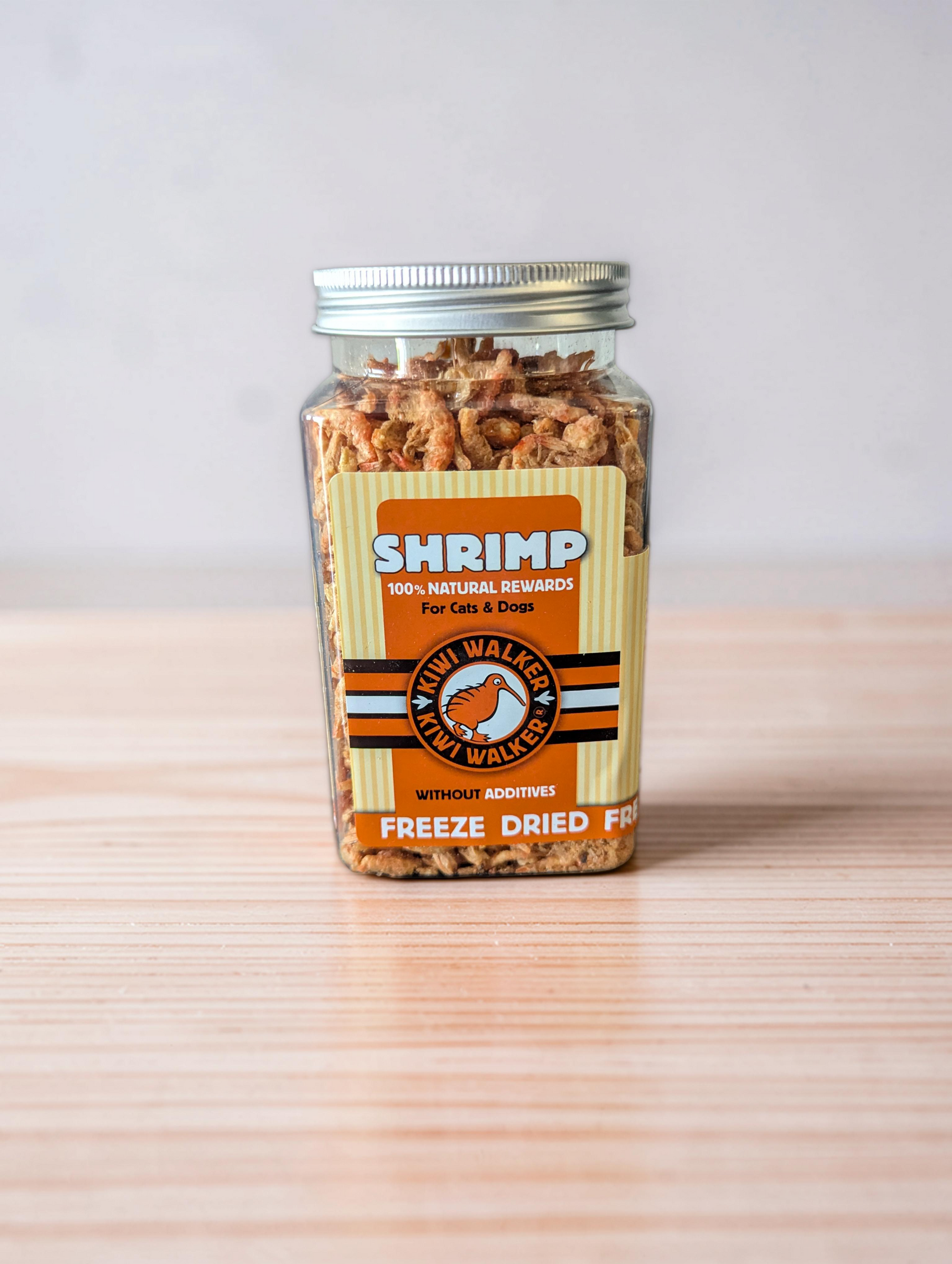 Friandises lyophilisées pour chiens & chats -Crevettes 100% naturelle