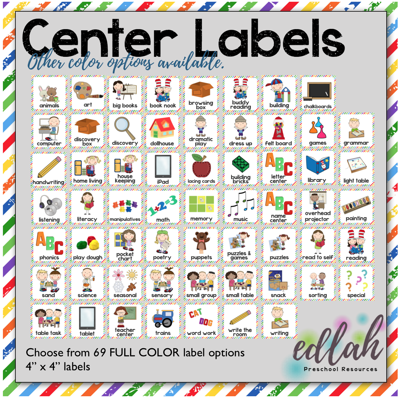 Center Labels