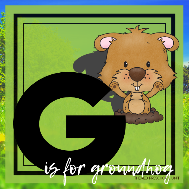 G is for Groundhog