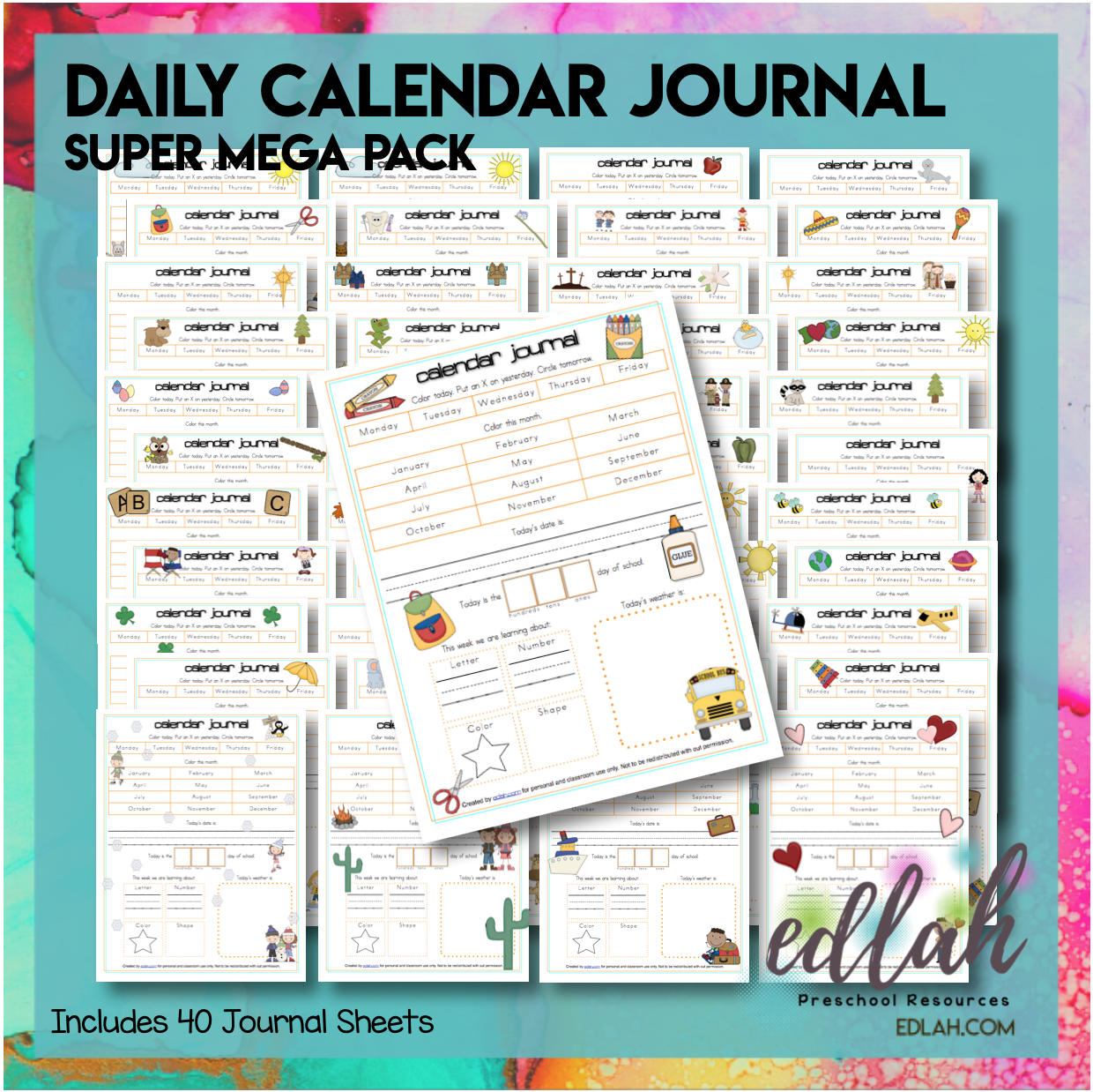Daily Calendar Journal