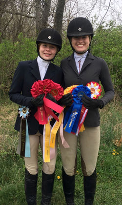 Whitestone Farm Ribbons and Rider