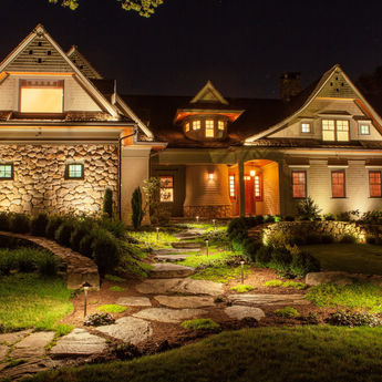 Whole home exterior lighting
