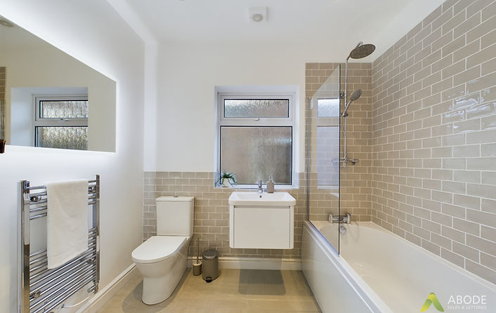 Hawkstone bathroom after