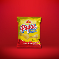 Papas Tostadas sabor original 18g