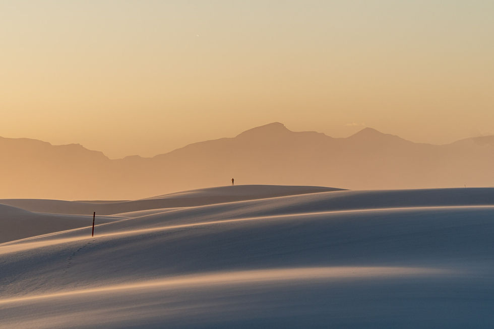 Alkali Flats Trail, White Sands National Park, New Mexico
