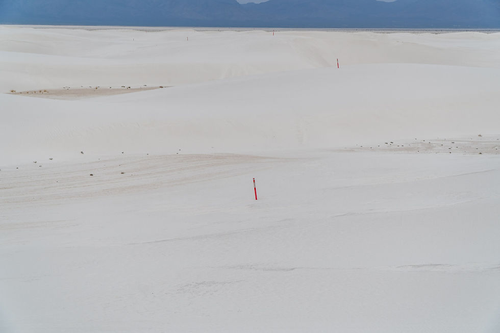 Alkali Flats Trail, White Sands National Park, New Mexico