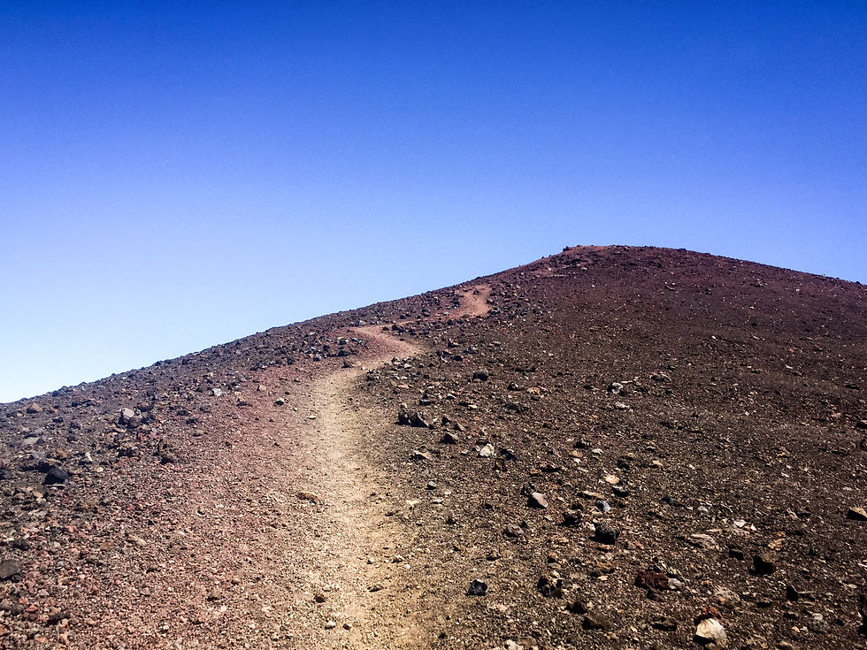 Mauna Kea hike on Big Island Hawaii