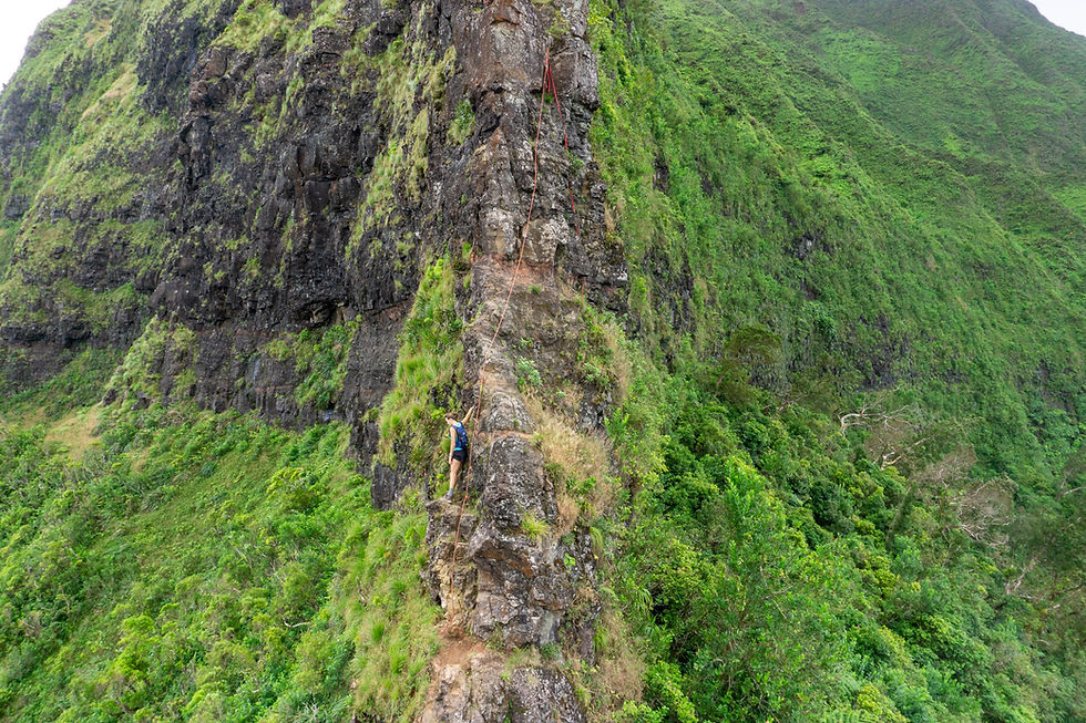 Pali Notches, Oahu