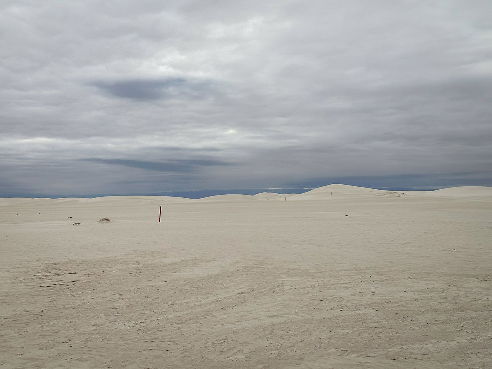 Alkali Flats Trail, White Sands National Park, New Mexico