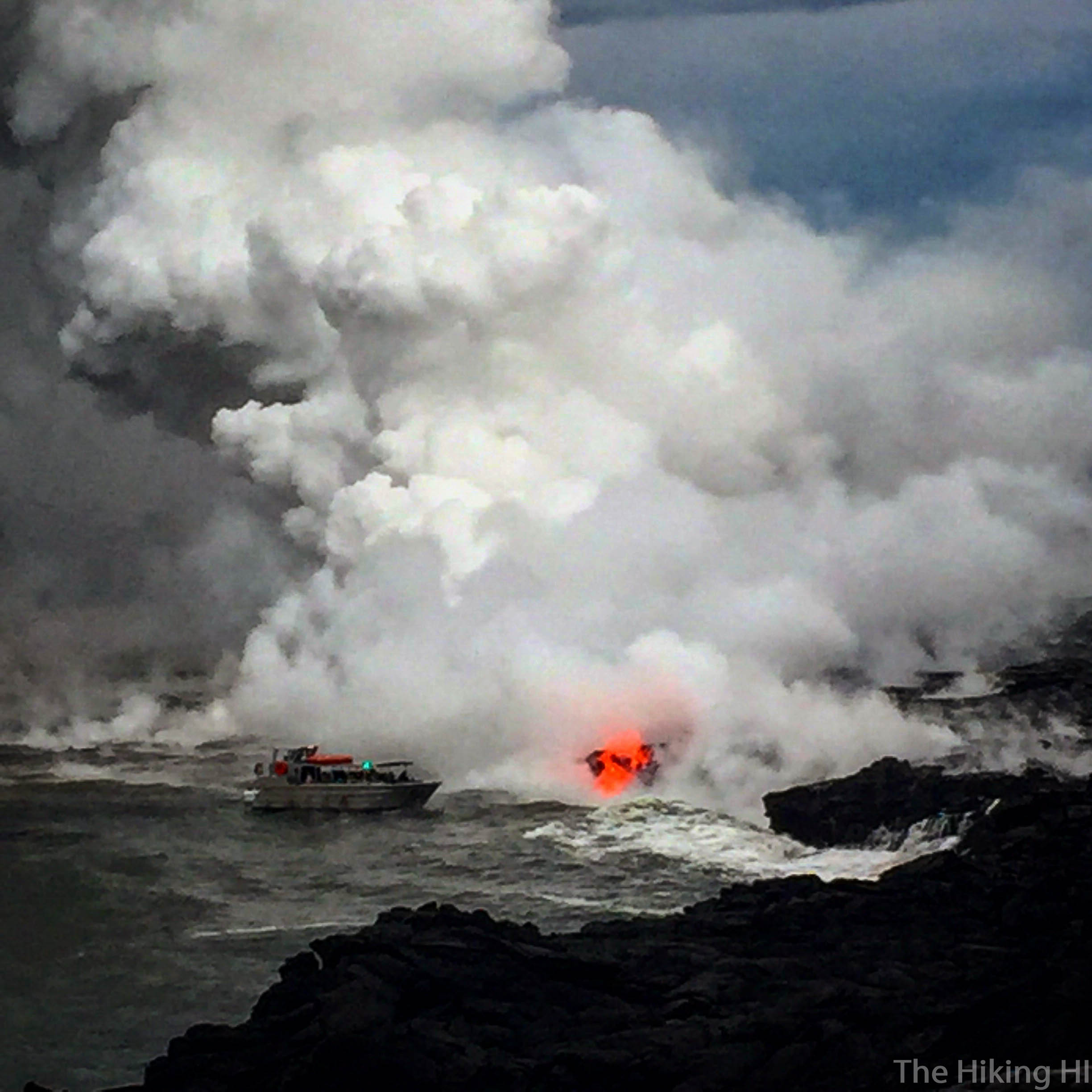 Ocean Lava Flow