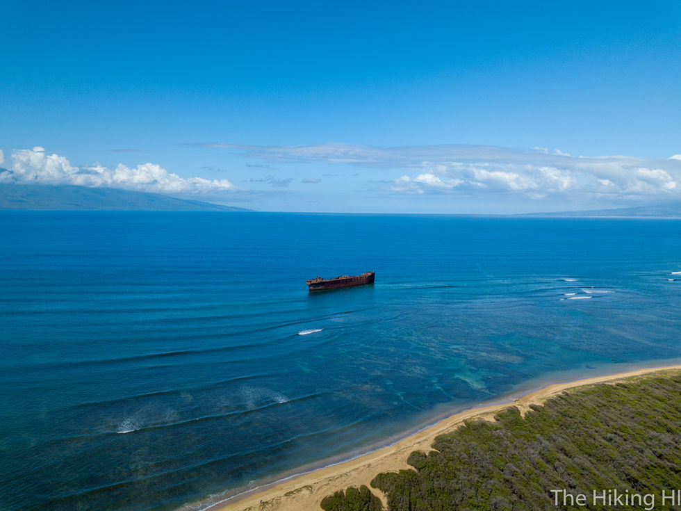 SHIPWRECK BEACH--LANA'I