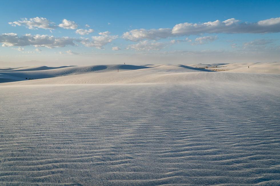 Alkali Flats Trail, White Sands National Park, New Mexico