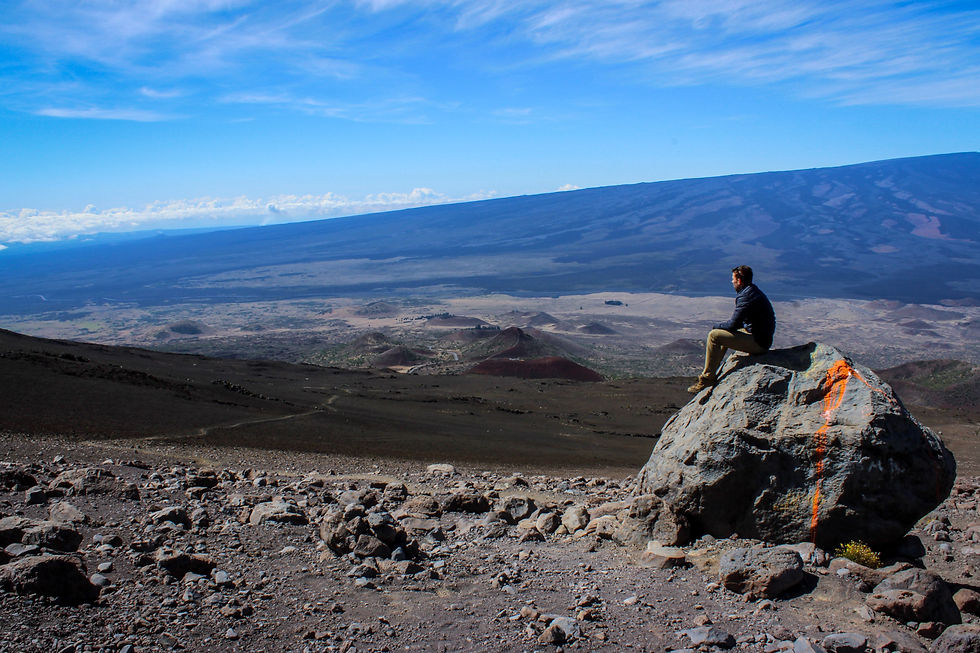 Mauna Kea hike on Big Island Hawaii