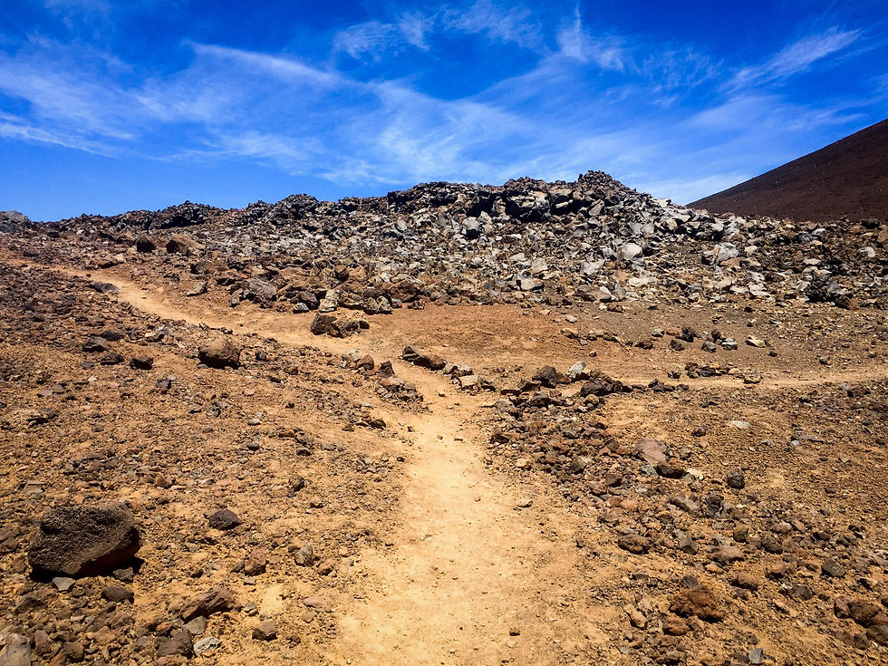 Mauna Kea hike on Big Island Hawaii